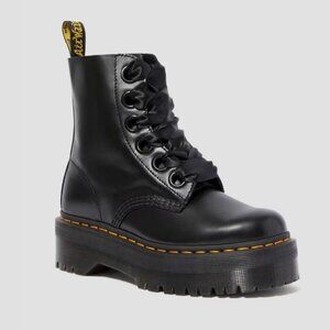 Doc Marten's Molly Leather Platform Boots